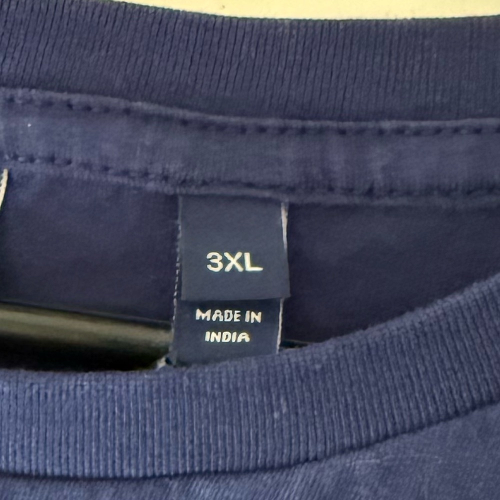 GANT Men's Navy Blue T-Shirt 3XL Excellent condition men's tee - Picture 5 of 8